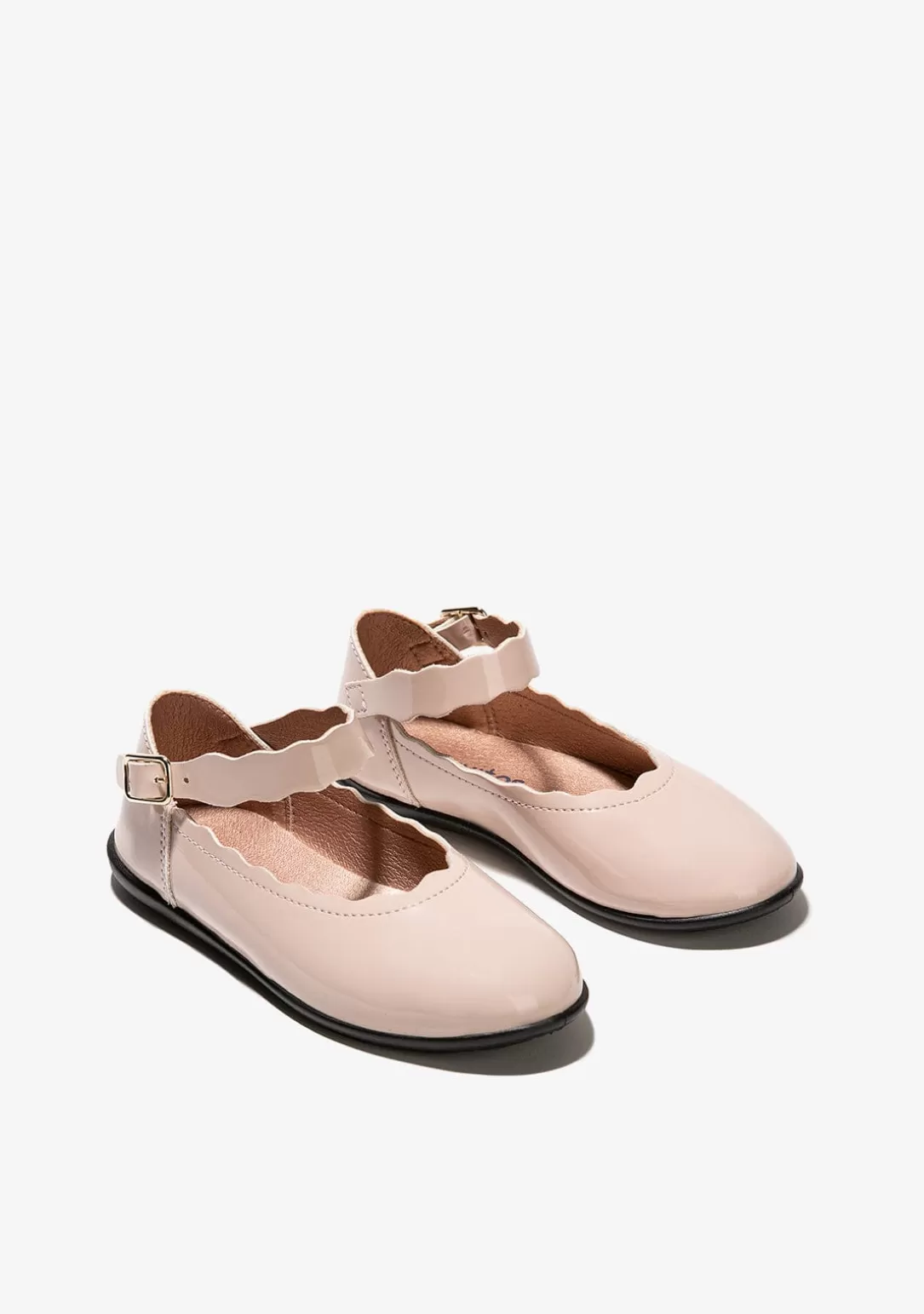 Conguitos Zapatos De Ceremonia | Bailarinas^Bailarinas De Niña Ondas Rosa