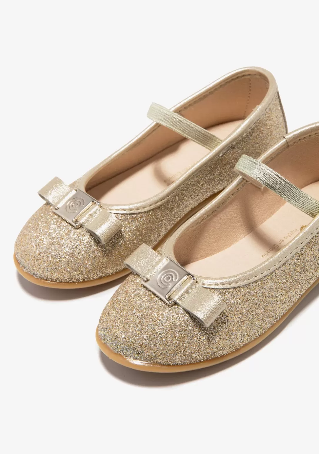 Conguitos Zapatos De Ceremonia | Bailarinas^Bailarinas Glitter Oro