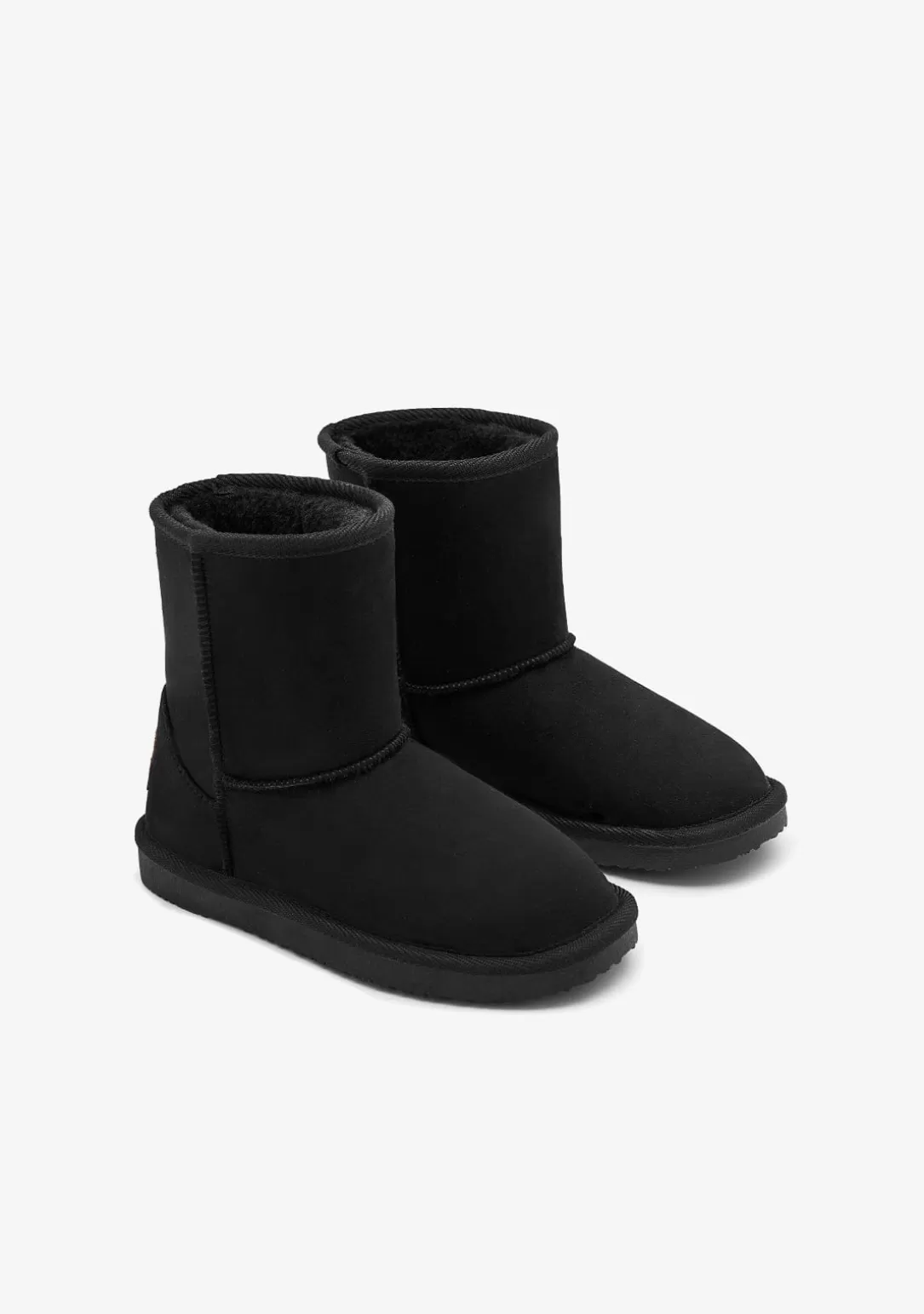 Conguitos Botas Australianas | Botas Australianas^Botas Australianas Logo Water Repellent Negro B&W