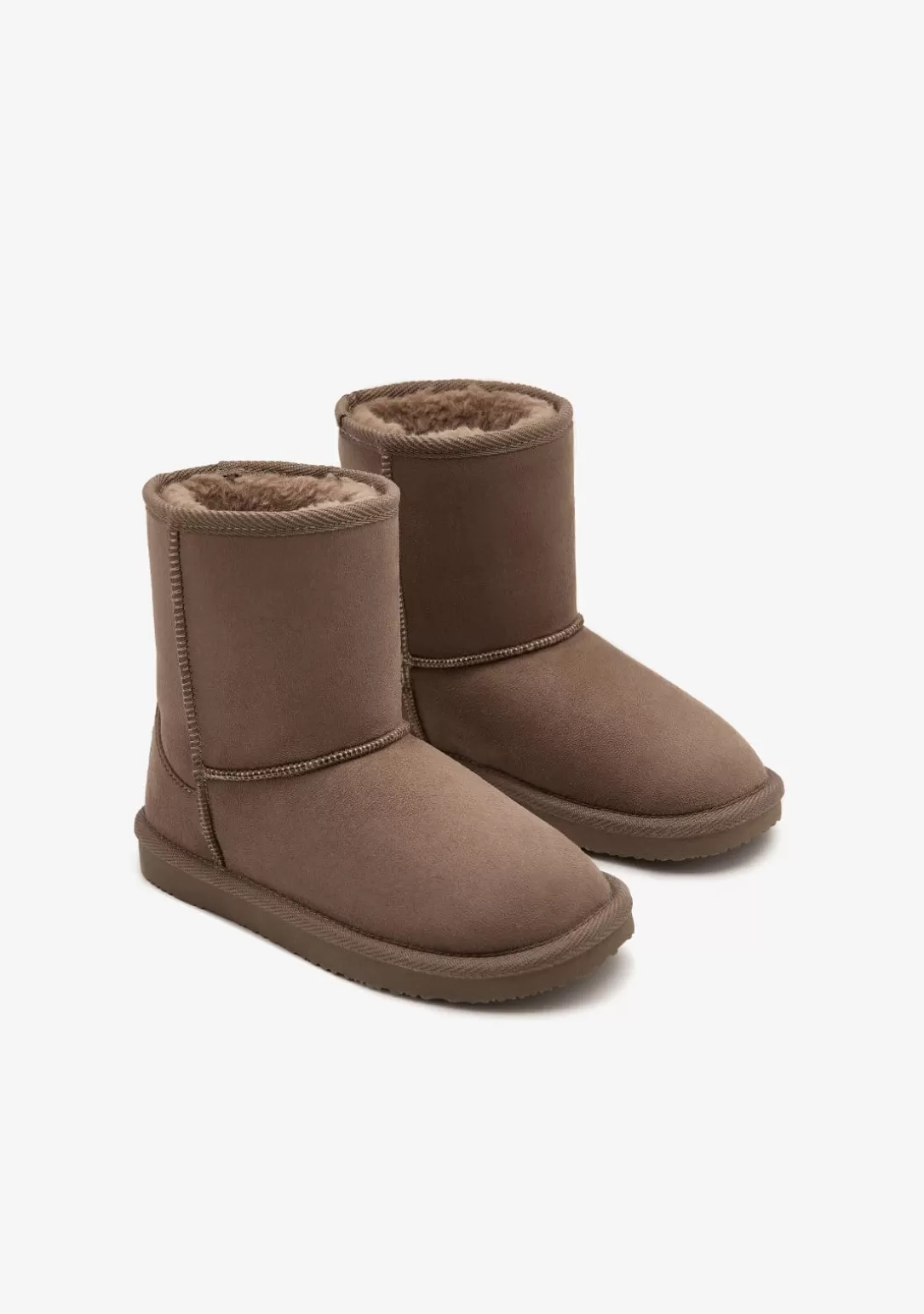 Conguitos Botas Australianas | Botas Australianas^Botas Australianas Logo Water Repellent Taupe B&W