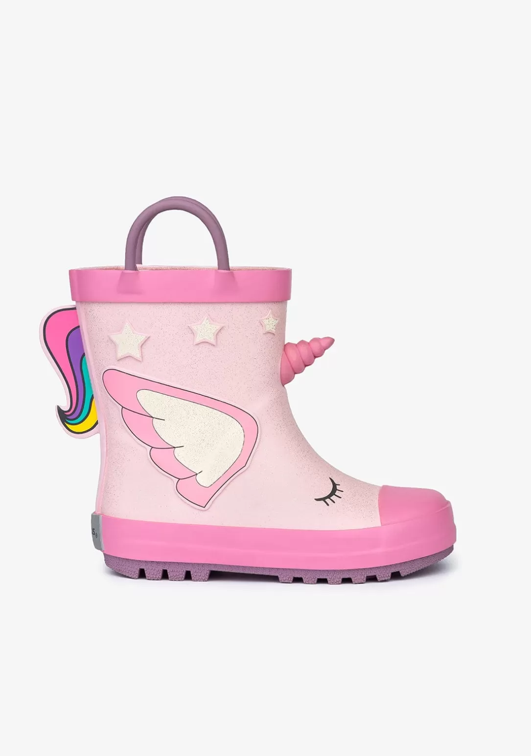 Conguitos Botas De Agua | Botas De Agua^Botas De Agua Unicornio Goma Rosa Claro