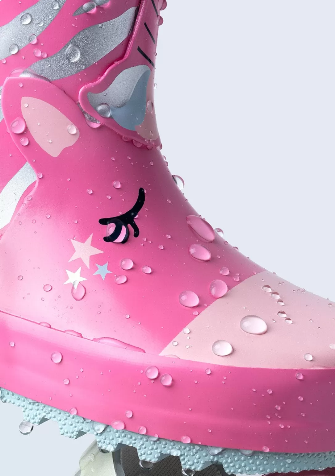 Conguitos Botas De Agua | Botas De Agua^Botas De Agua Unicornio Rosa De Goma