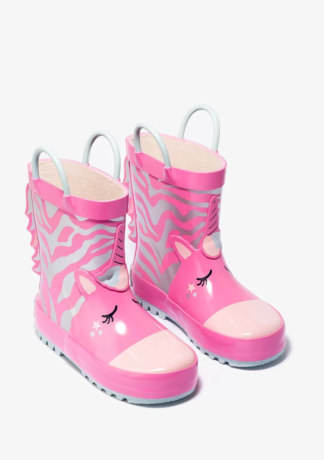 Conguitos Botas De Agua | Botas De Agua^Botas De Agua Unicornio Rosa De Goma