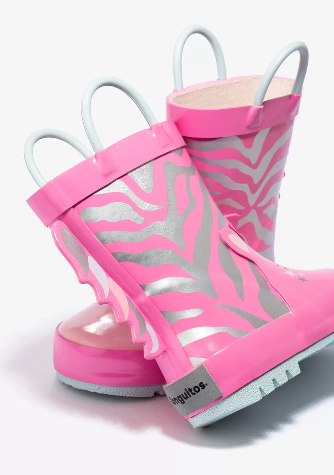 Conguitos Botas De Agua | Botas De Agua^Botas De Agua Unicornio Rosa De Goma