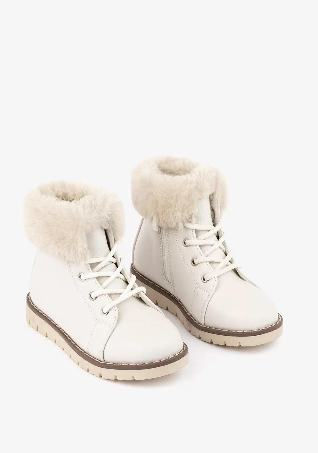 Conguitos Botas^Botines De Niña Beige Claro