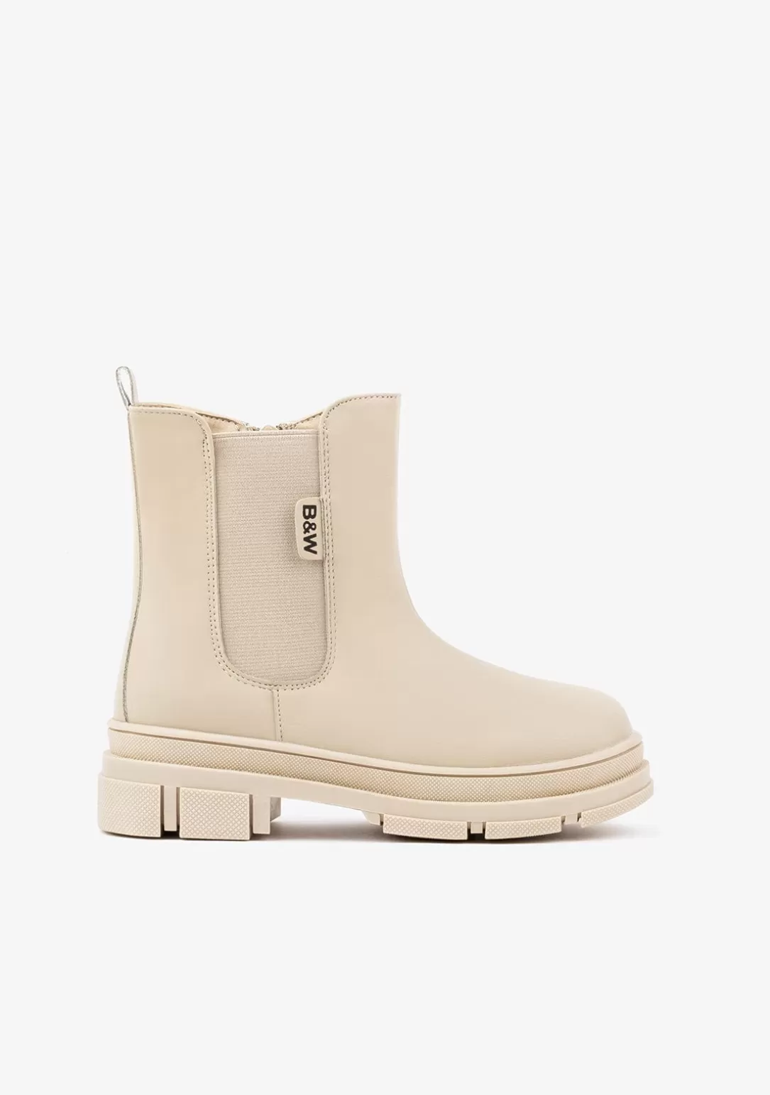 Conguitos Botas | Botas^Botines De Niña Chelsea Beige