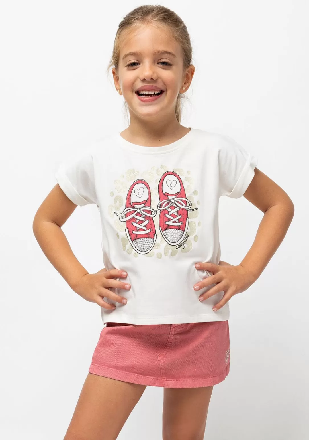 Conguitos Camisetas^Camiseta De Niña Zapatillas