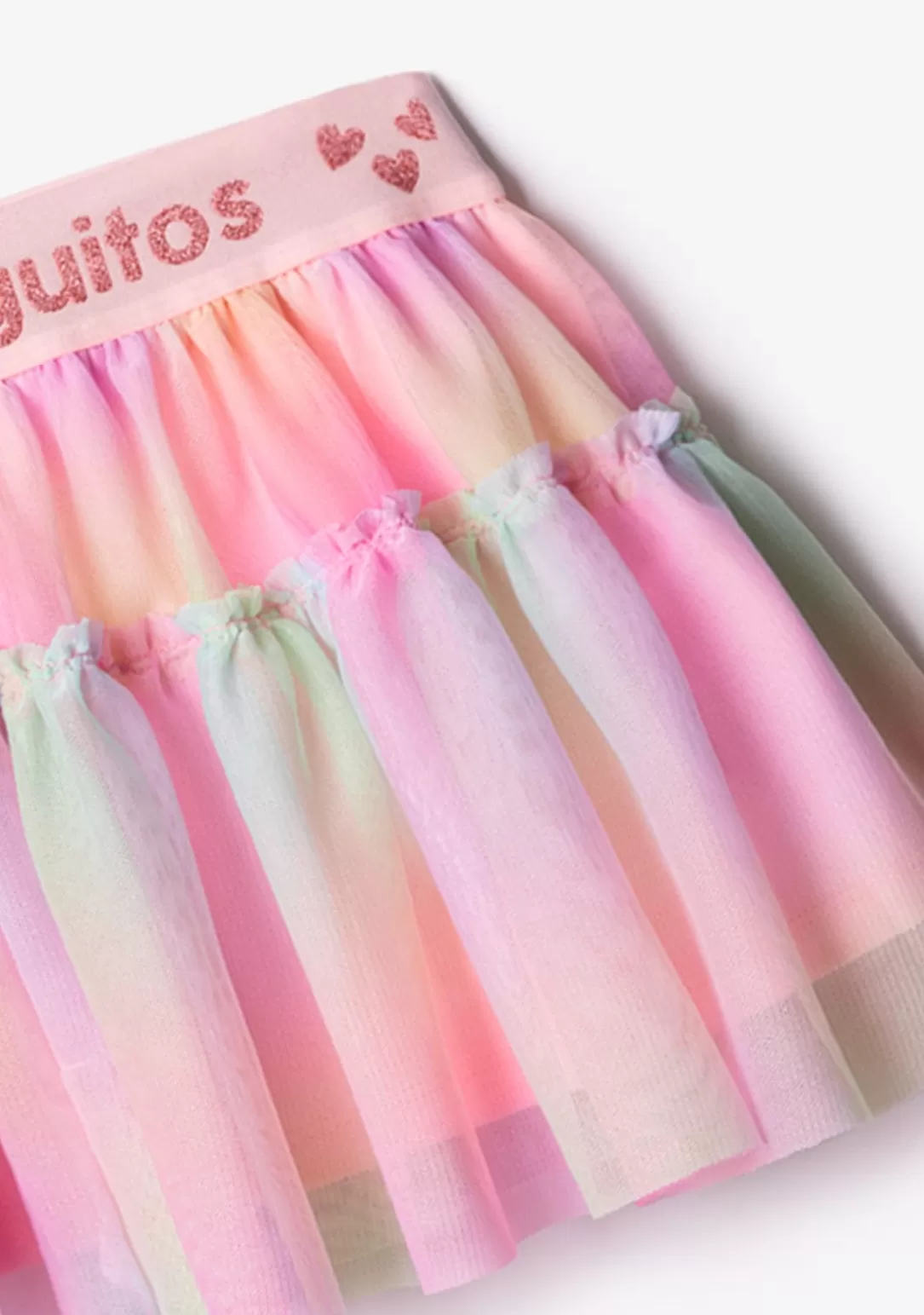 Conguitos Faldas^Falda De Tul Multicolor