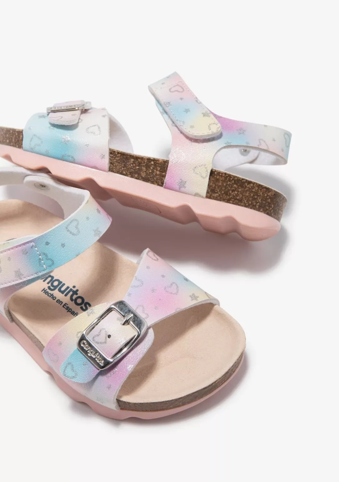 Conguitos Sandalias Bio | Sandalias^Sandalias Corazones Estrellas Multicolor