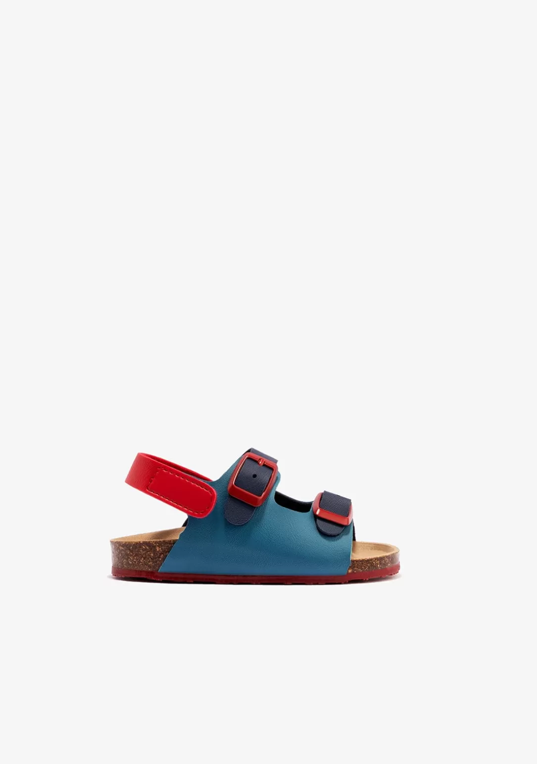 Conguitos Sandalias | Sandalias Bio^Sandalias De Bebé Bio Multicolor Azul