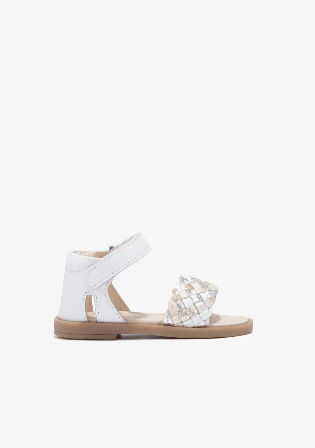 Conguitos Sandalias | Sandalias^Sandalias De Bebé Trenza Blanco