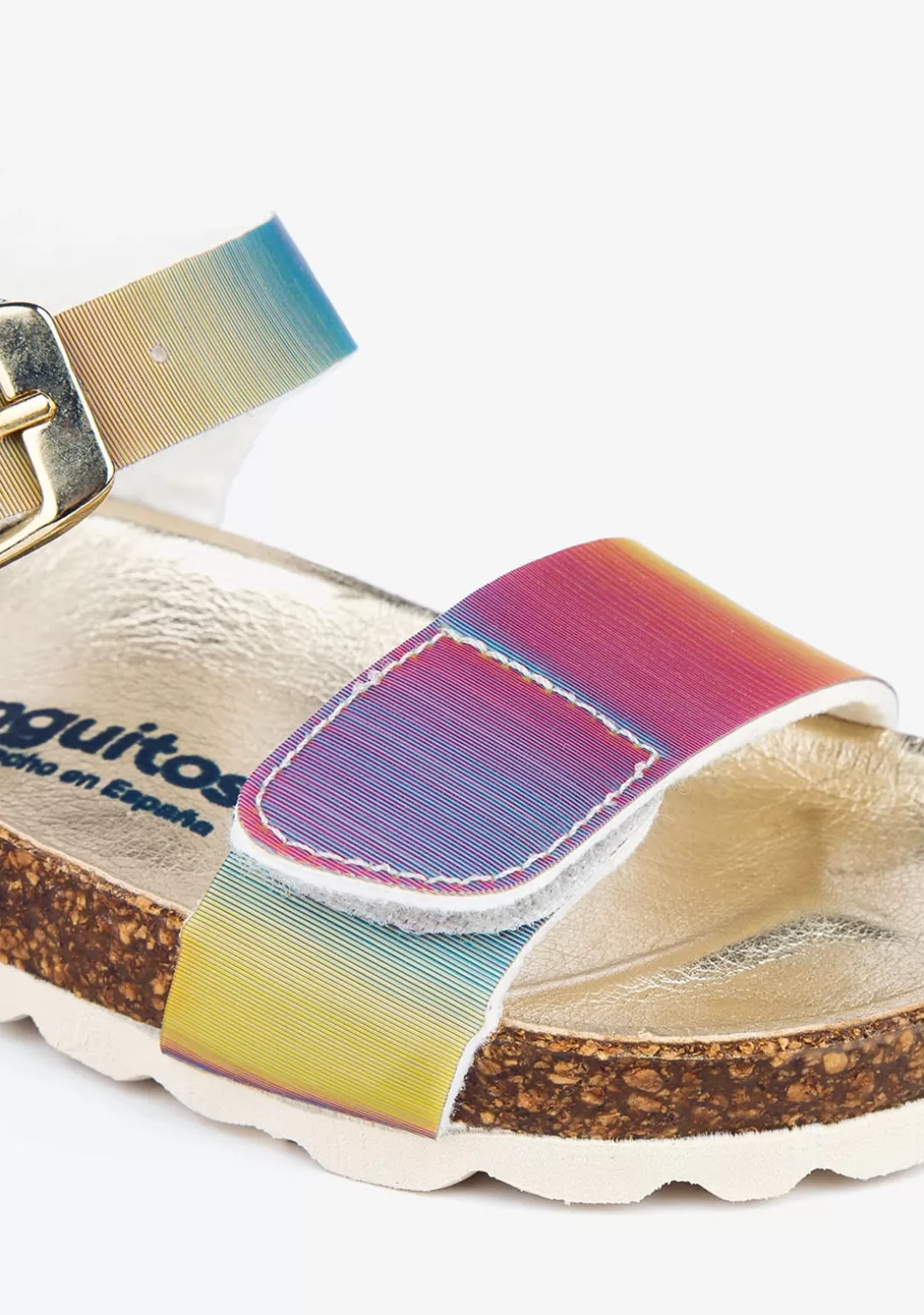Conguitos Sandalias Bio | Sandalias^Sandalias De Niña Bio Iridiscente Multicolor