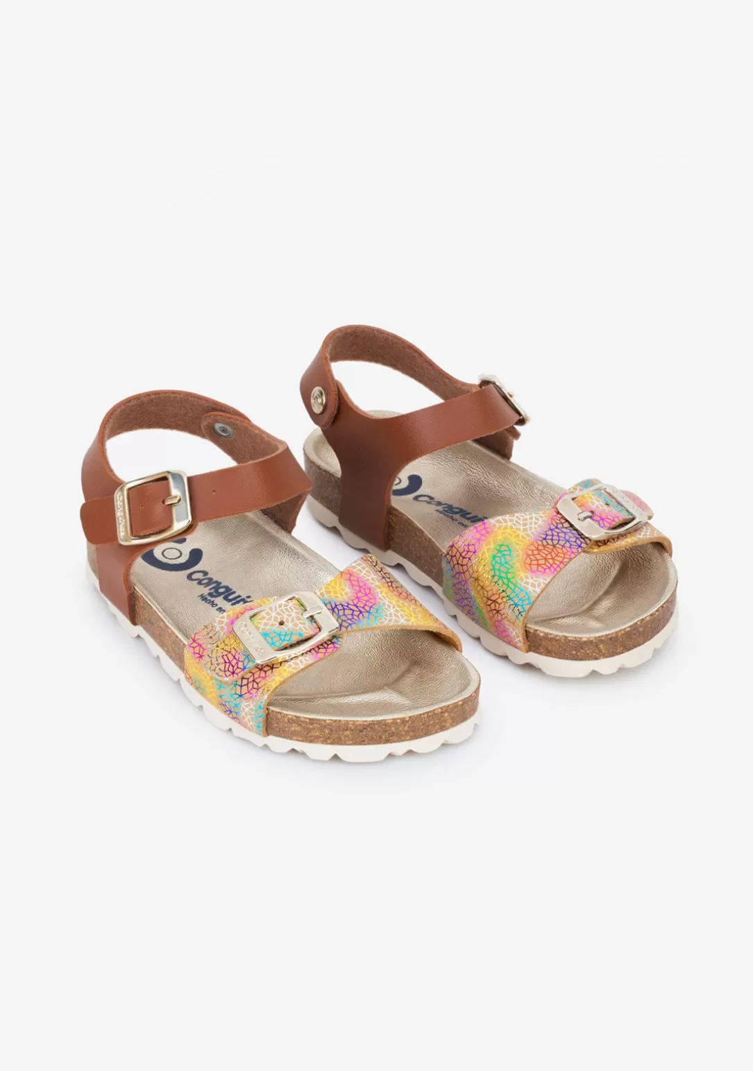 Conguitos Sandalias Bio | Sandalias^Sandalias De Niña Bio Multicolor