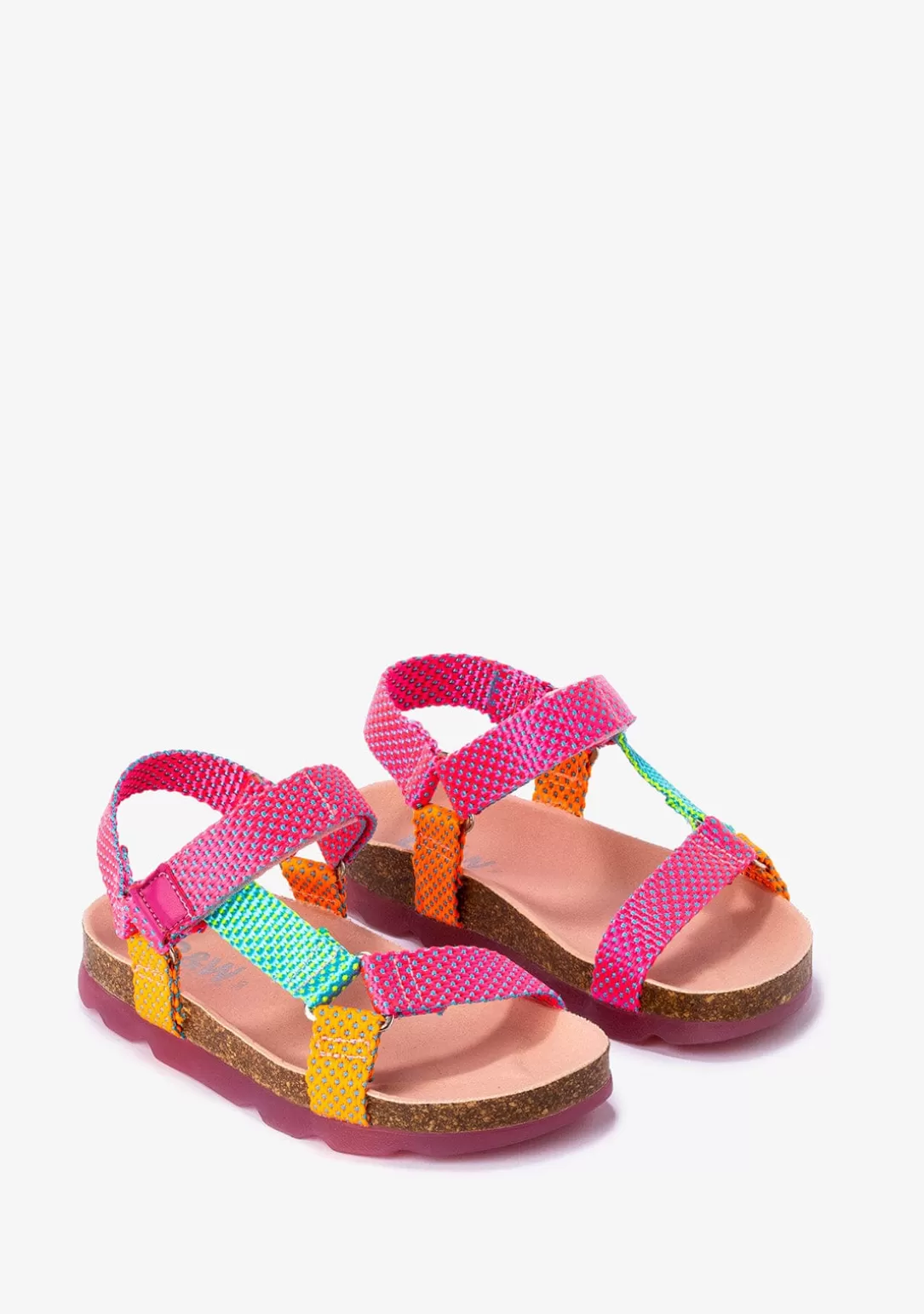 Conguitos Sandalias | Sandalias Bio^Sandalias De Niña Bio Multicolor B&W