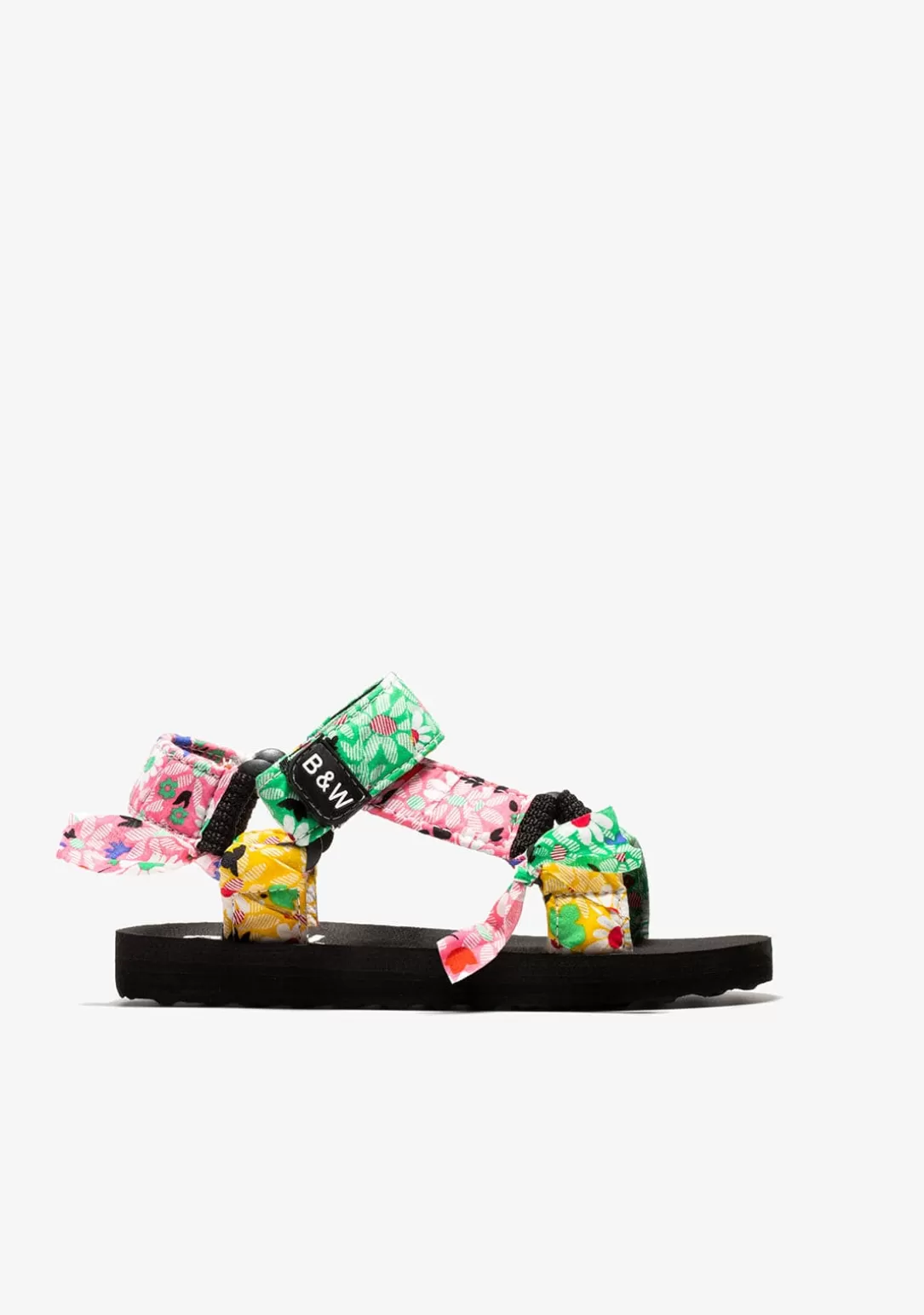 Conguitos Sandalias | Sandalias^Sandalias De Niña Flores Multicolor B&W