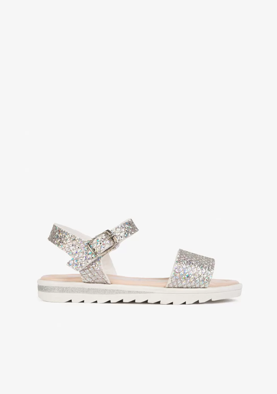 Conguitos Sandalias^Sandalias De Niña Glitter Multi Plata