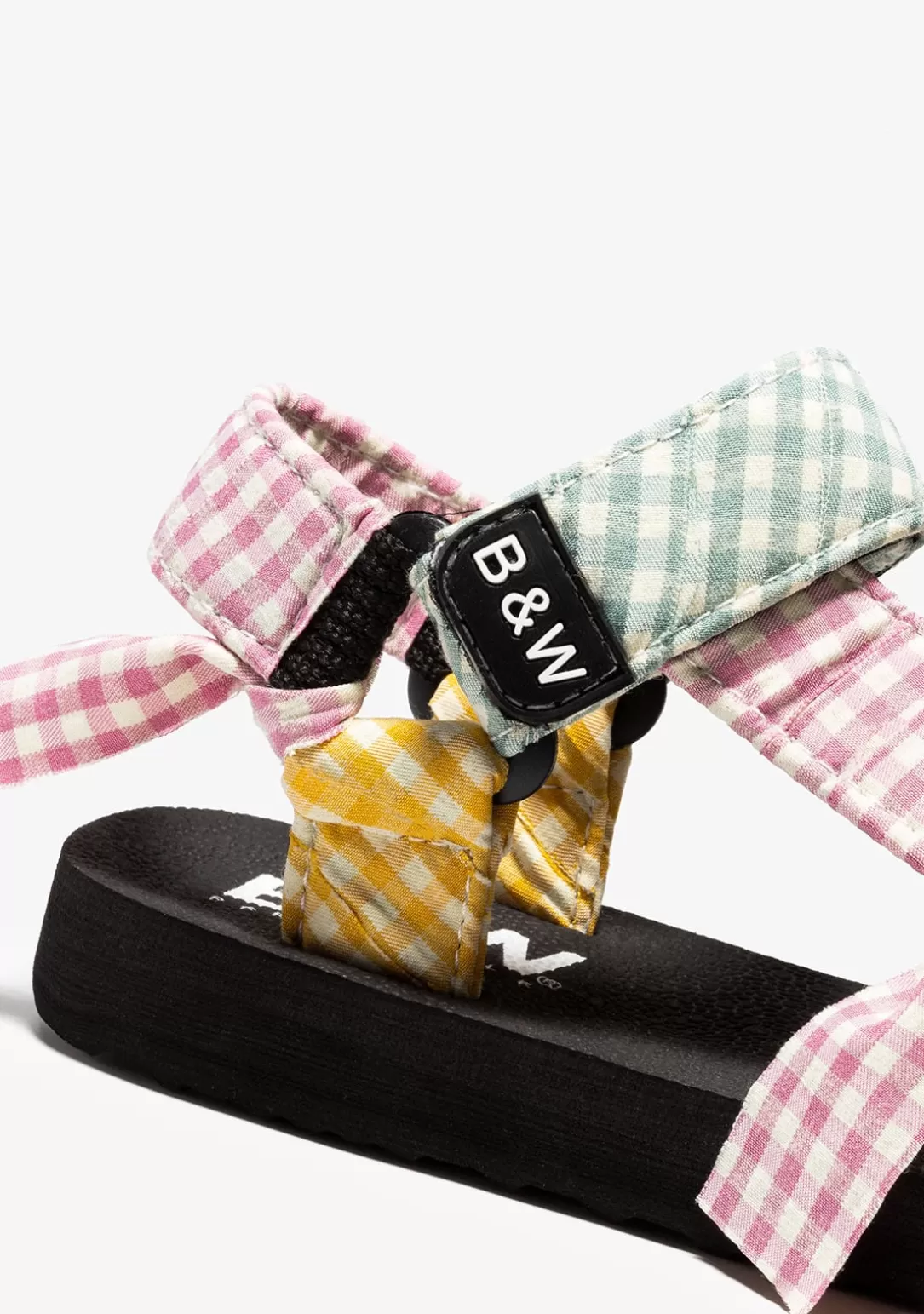 Conguitos Sandalias | Sandalias^Sandalias De Niña Vichy Multicolor B&W