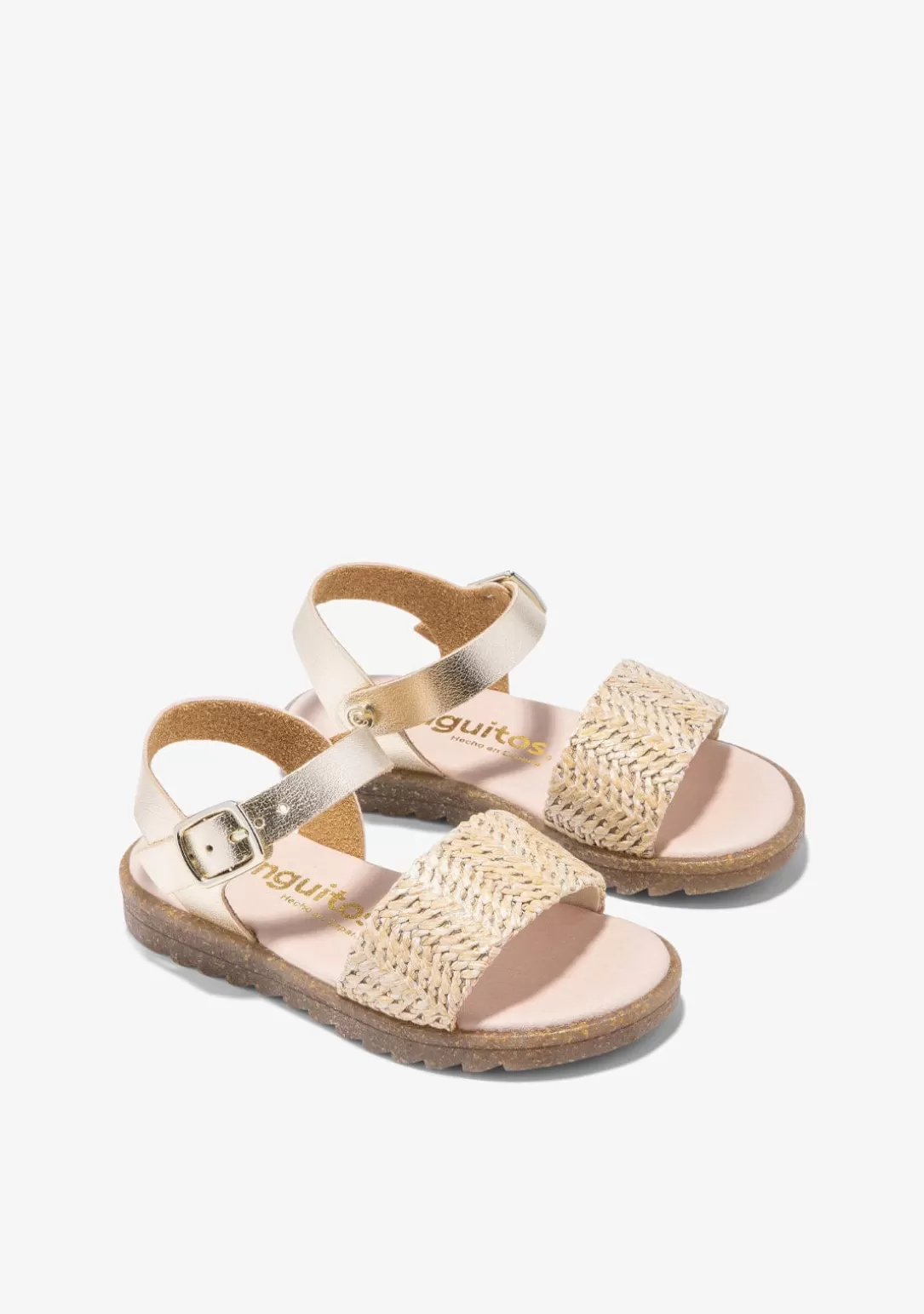 Conguitos Sandalias | Zapatos De Ceremonia^Sandalias Hebilla Beige