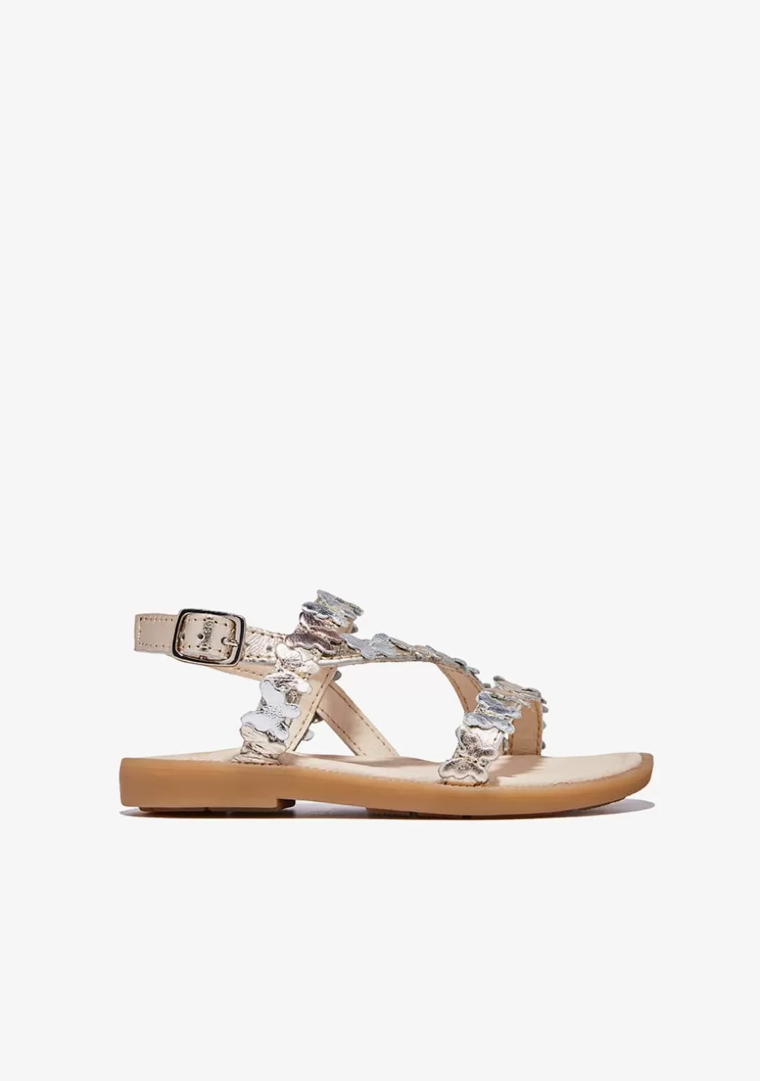 Conguitos Sandalias | Zapatos De Ceremonia^Sandalias Mariposa Plata