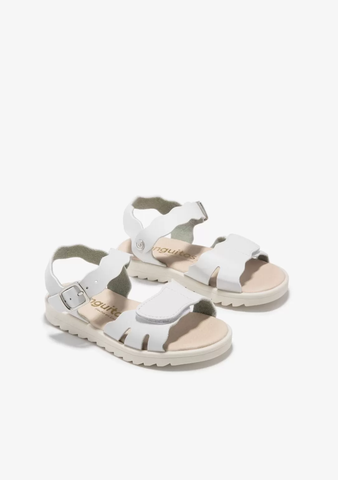 Conguitos Sandalias | Zapatos De Ceremonia^Sandalias Ondas Blanco