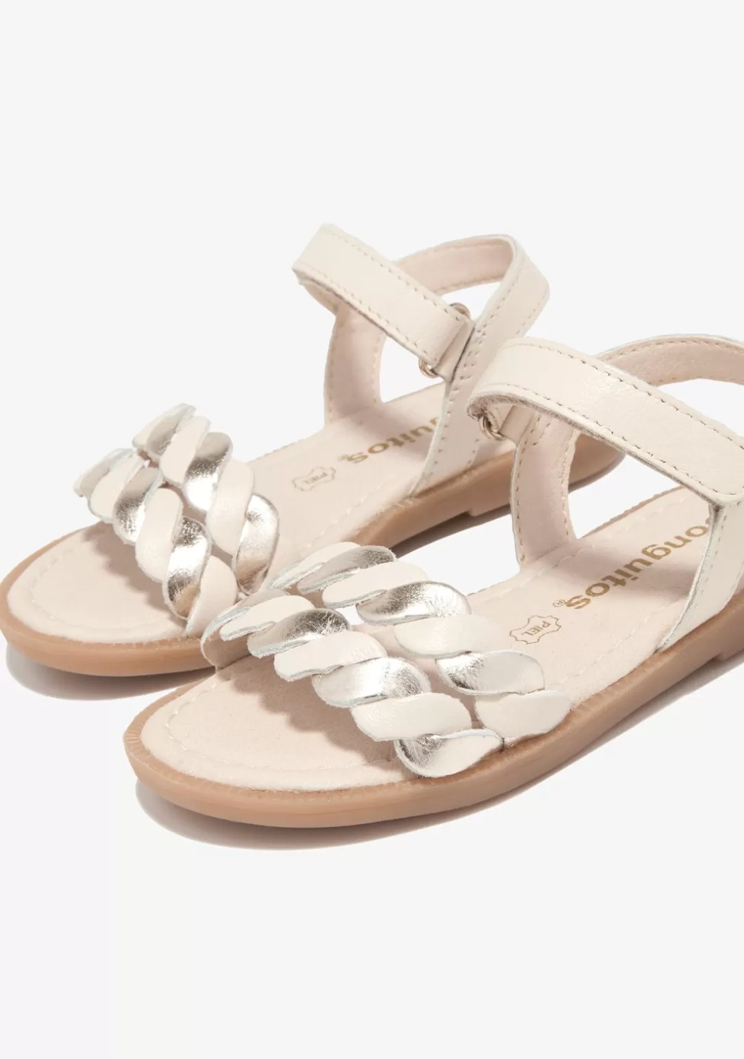 Conguitos Sandalias | Zapatos De Ceremonia^Sandalias Trenza Beige