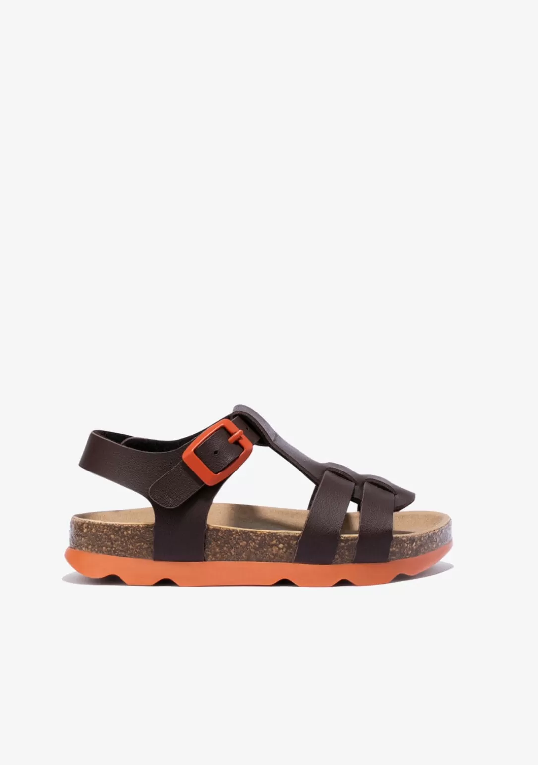 Conguitos Sandalias | Sandalias Bio^Sandalias Unisex Bio Hebilla Marrón