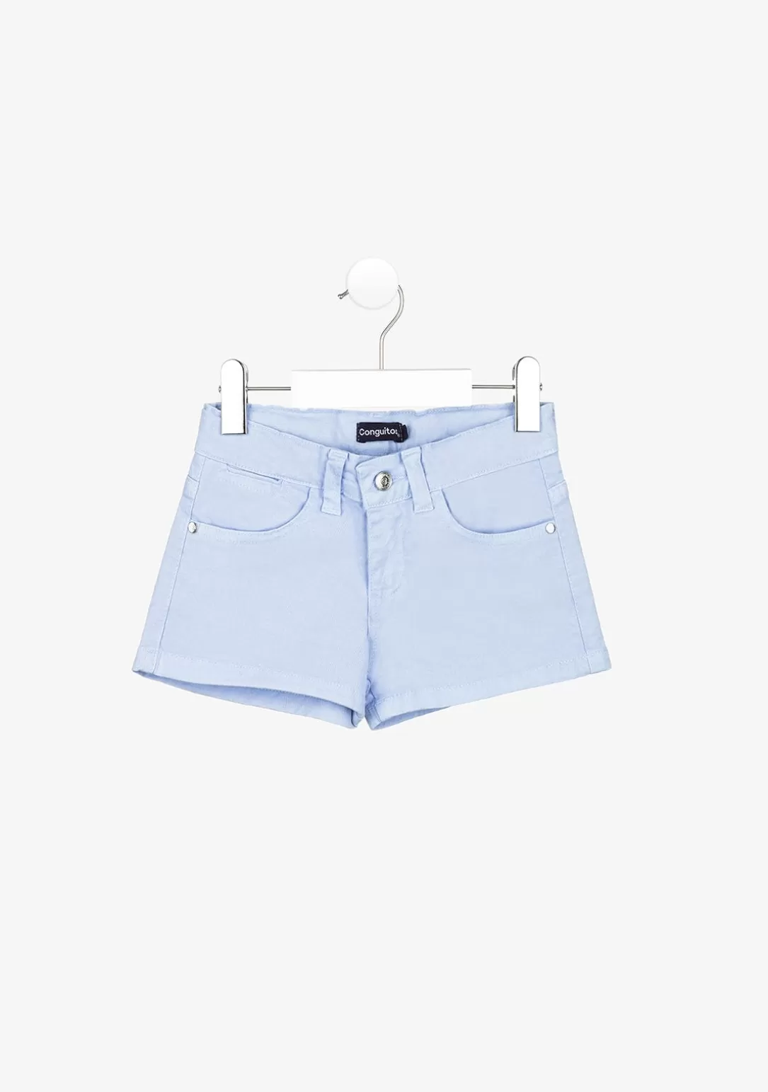 Conguitos Shorts^Shorts De Niña Celeste