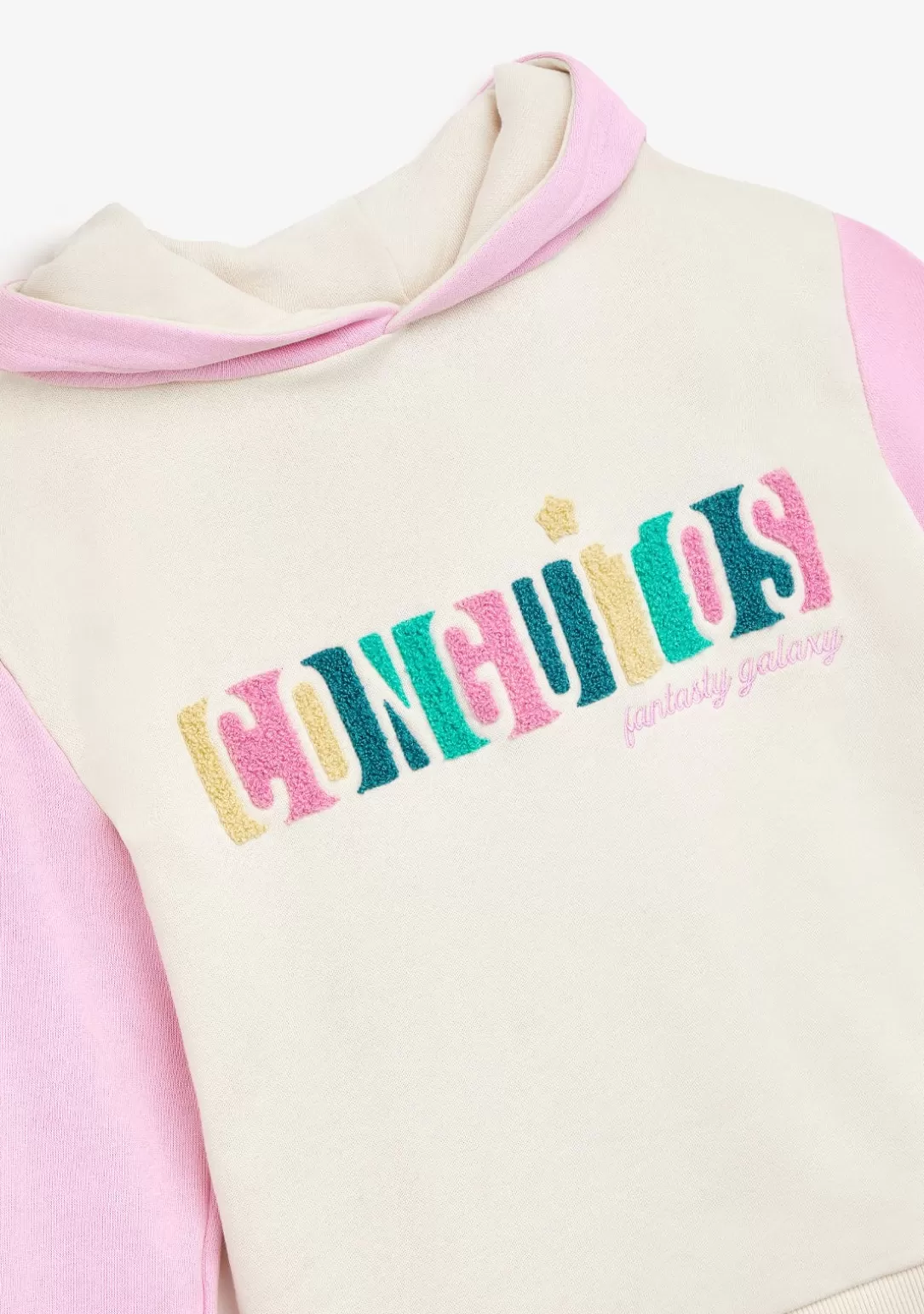 Conguitos Sudaderas^Sudadera Bordado Felpa Multicolor