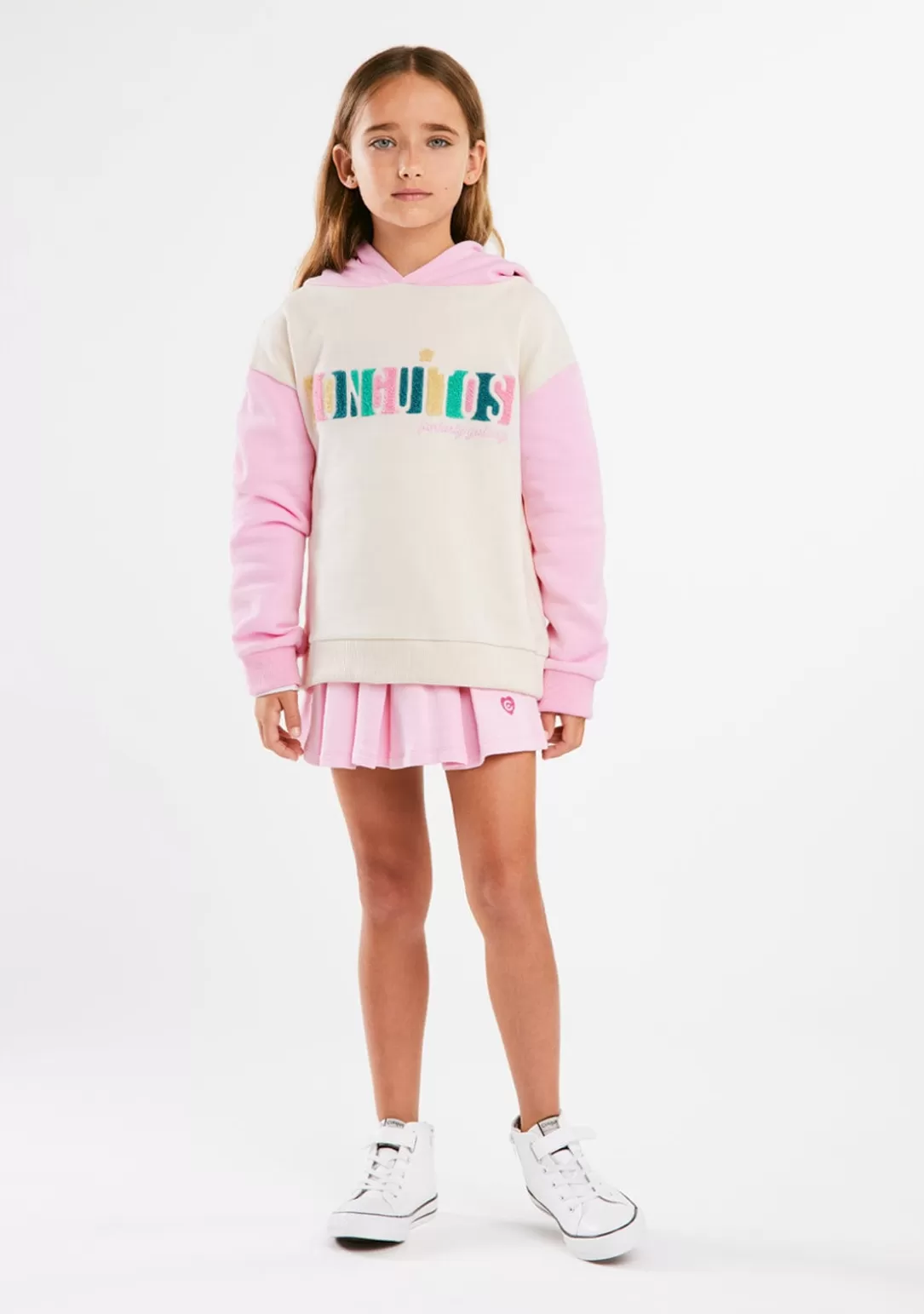 Conguitos Sudaderas^Sudadera Bordado Felpa Multicolor