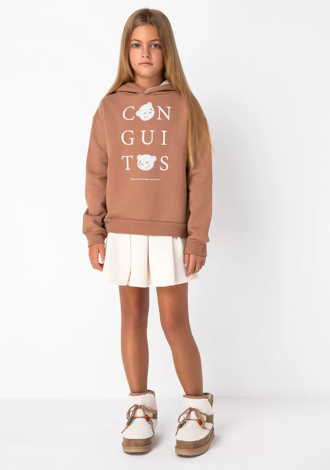 Conguitos Sudaderas^Sudadera De Niña Marrón