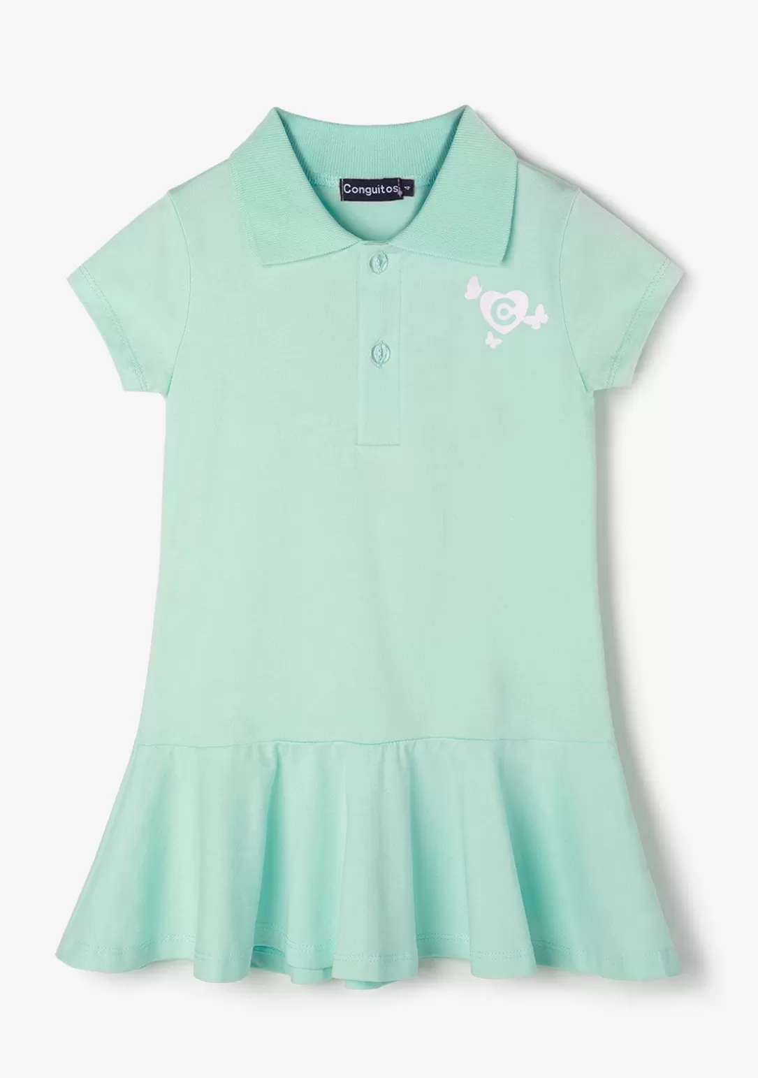 Conguitos Vestidos De Verano | Vestidos^Vestido Polo Menta Niña