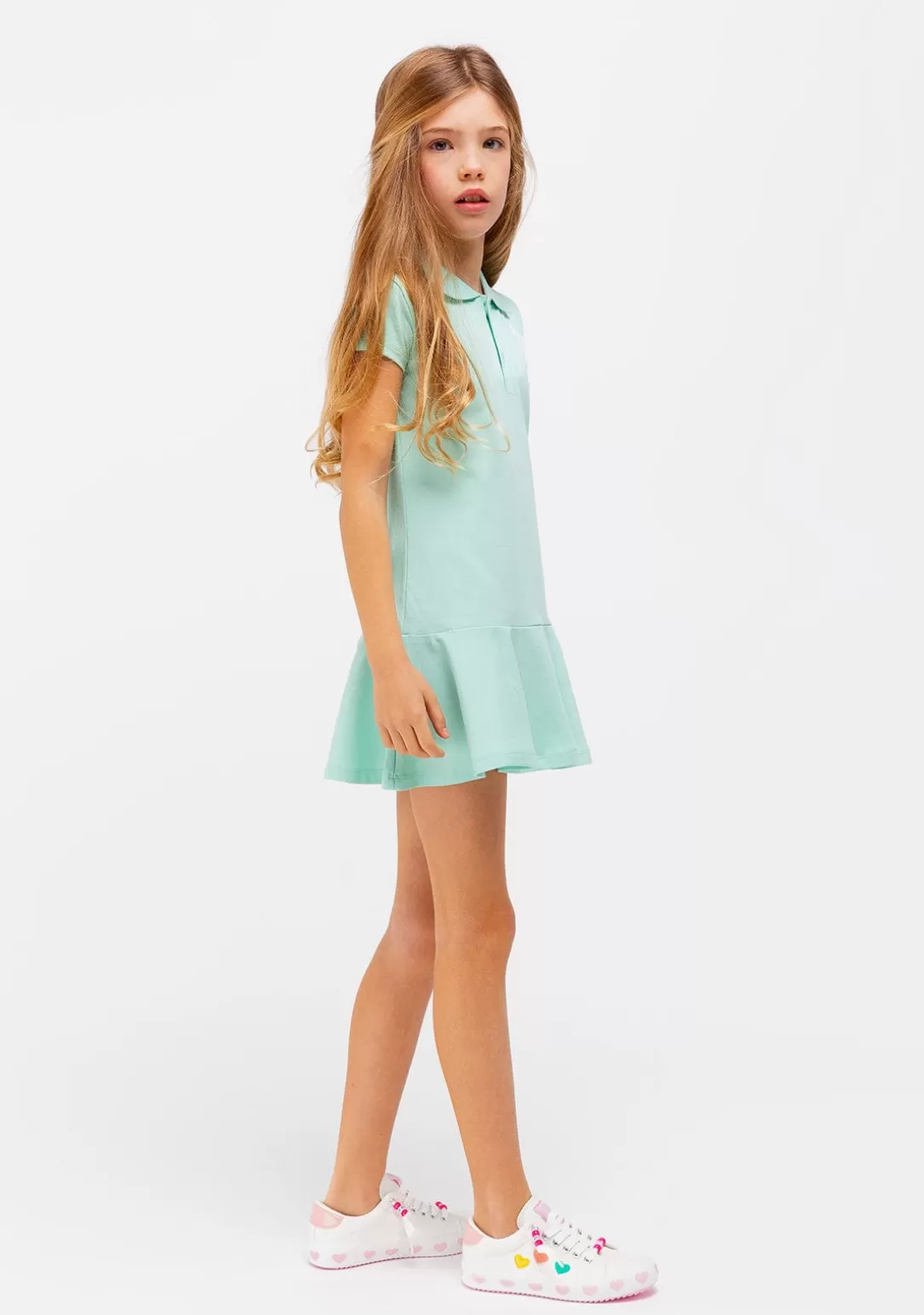 Conguitos Vestidos De Verano | Vestidos^Vestido Polo Menta Niña