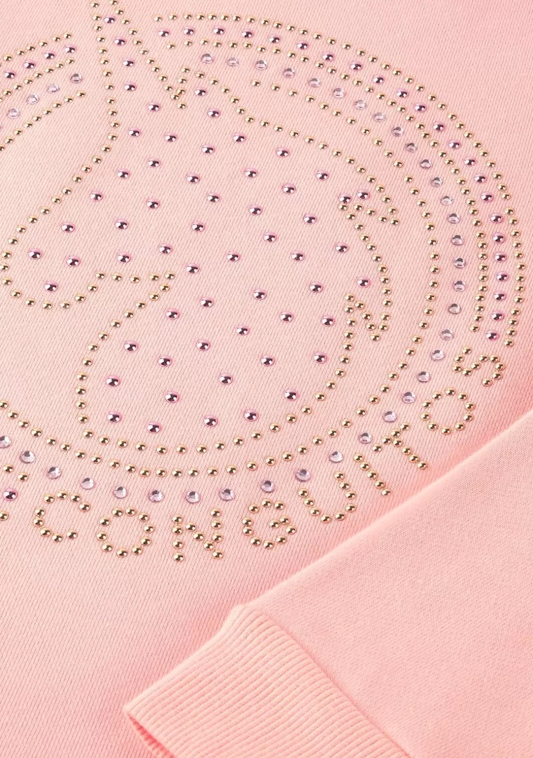 Conguitos Vestidos Sudadera | Vestidos^Vestido Sudadera De Niña Strass Unicornio Rosa