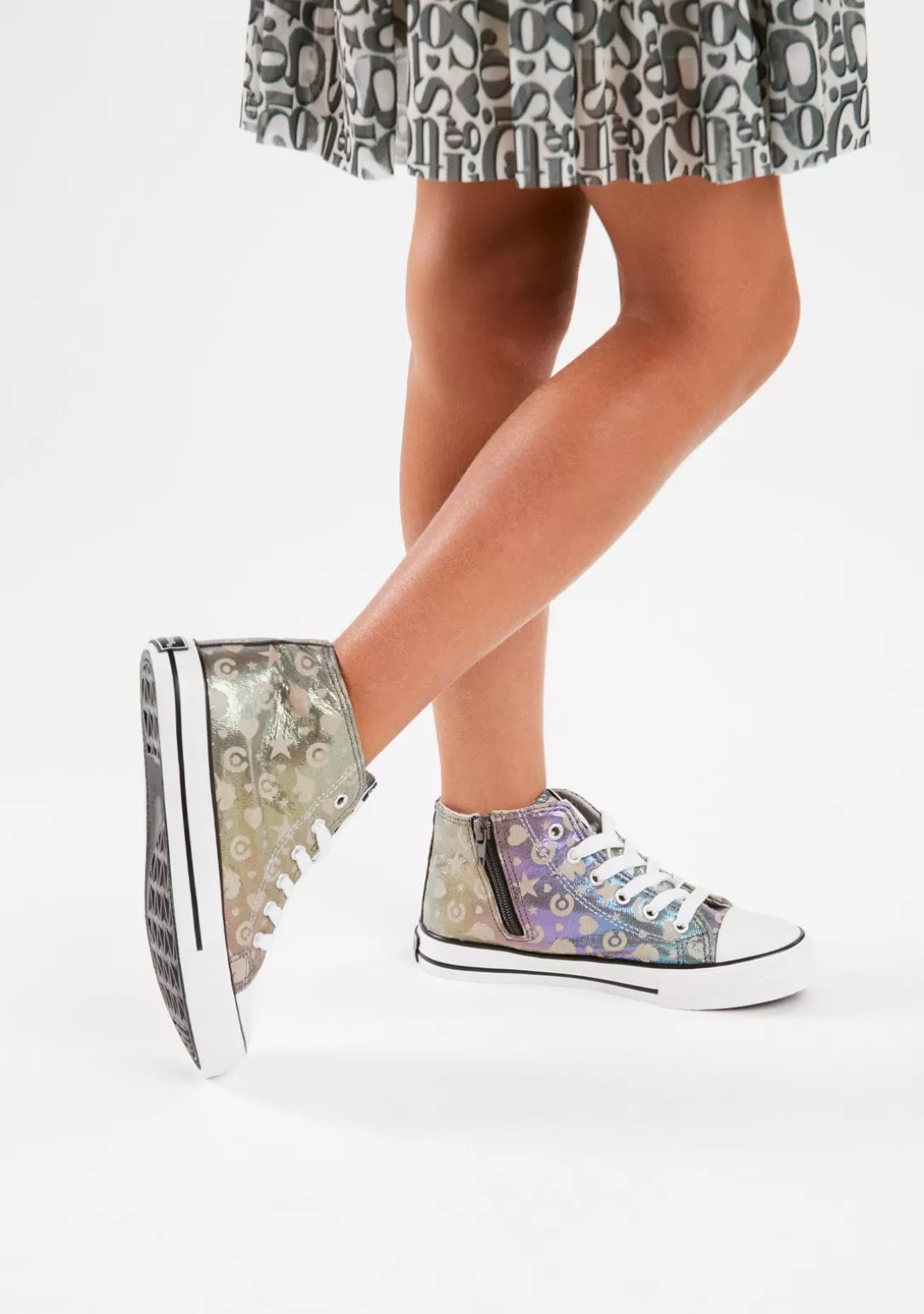 Conguitos Zapatillas | Zapatillas^Zapatillas Altas Brillo En La Oscuridad Multicolor