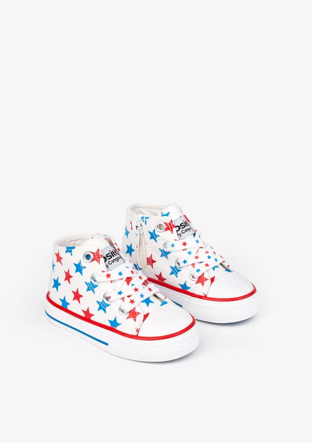 Conguitos Zapatillas | Zapatillas^Zapatillas Altas Lona Estrellas Bebé