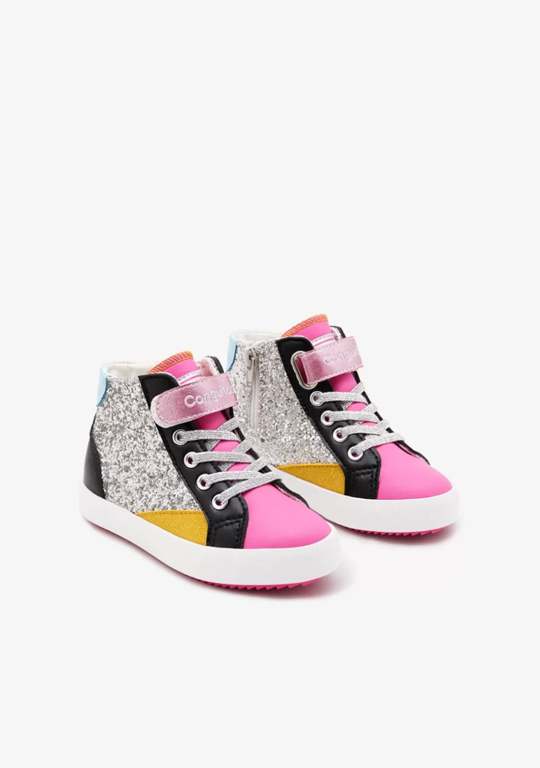 Conguitos Zapatillas^Zapatillas Altas Patchwork Multicolor