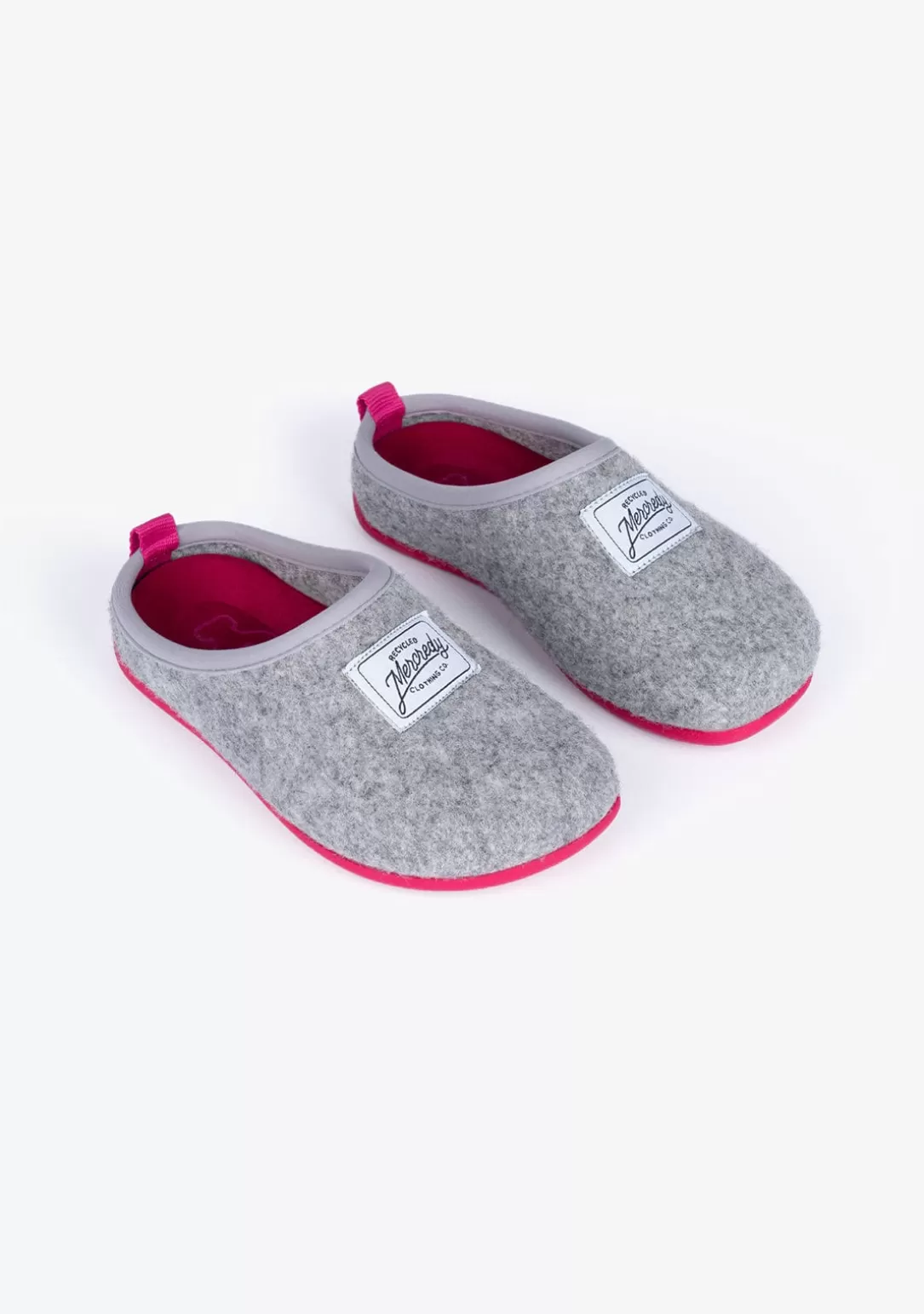 Conguitos Zapatillas De Casa | Zapatillas De Casa^Zapatillas De Casa Ecológicas Gris Rosa